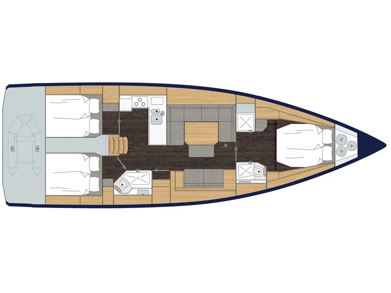 Парусная яхта Bavaria C45 Style · Фетхие · 2023 – 8